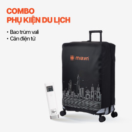 Phụ kiện khác Combo 2 món phụ kiện Bao trùm Mia Cover + Cân điện tử The Travel Star C00-348 