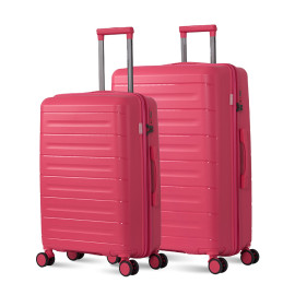 Vali Combo 2 Vali Larita Pome Size M + L Dark Blue