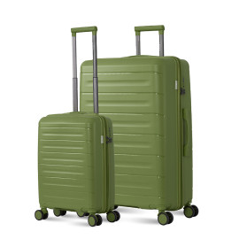 Vali Combo 2 Vali Larita Pome Size S + L Pink