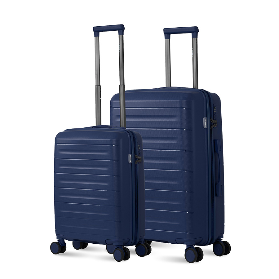 Vali Combo 2 Vali Larita Pome Size S + M Dark Blue