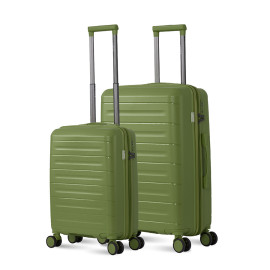 Vali Combo 2 Vali Larita Pome Size S + M Green 