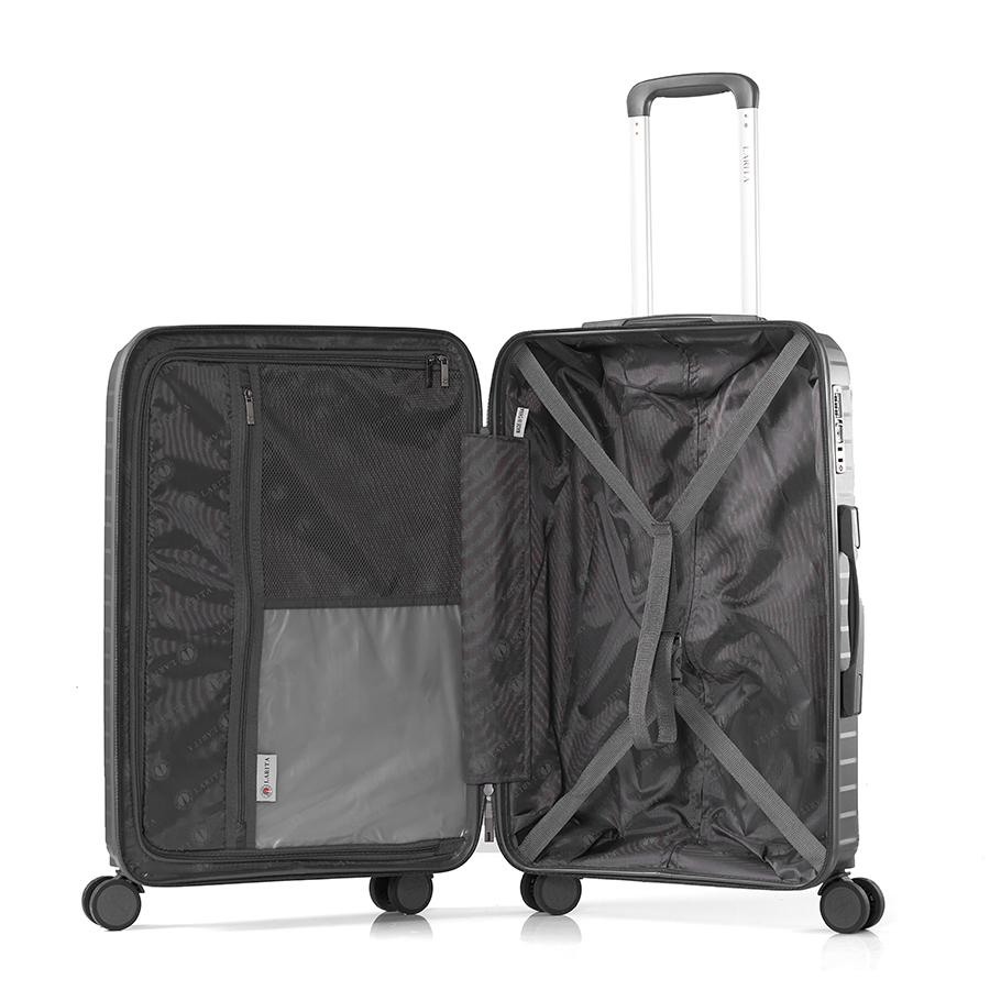 Vali Combo 2 Vali Larita Rico Size S + M Grey 6