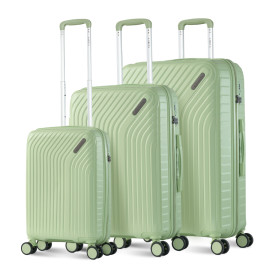 Vali Combo 2 Vali Larita Rico Size S+ M + L Grey