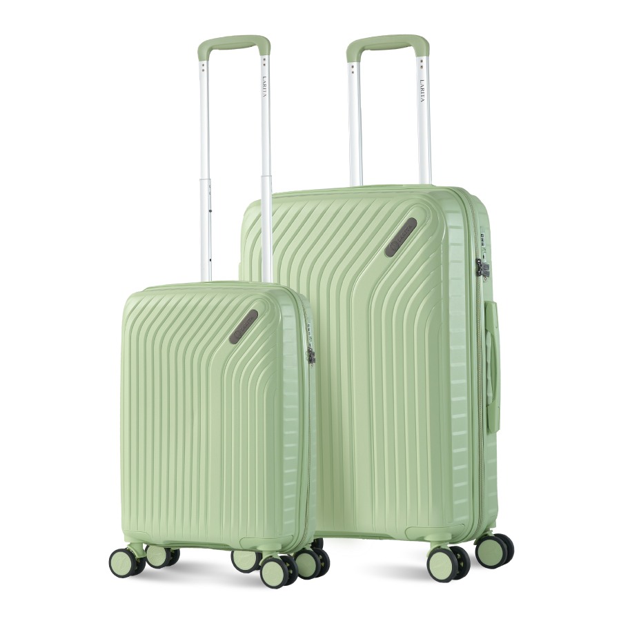 Vali Combo 2 Vali Larita Rico Size S + M Light Green