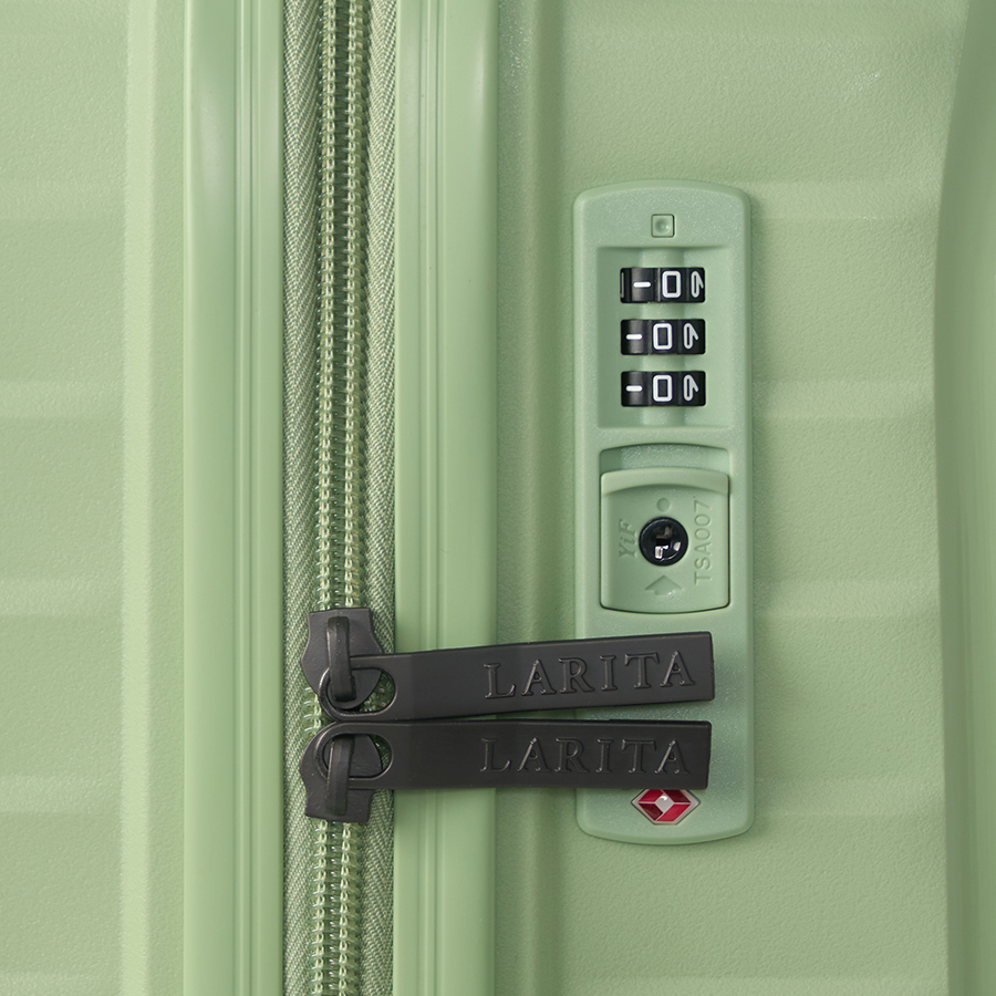 Vali Combo 2 Vali Larita Rico Size S + M Light Green 3