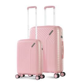 Vali theo bộ Combo 2 Vali Larita Rico Size S + M Pink 