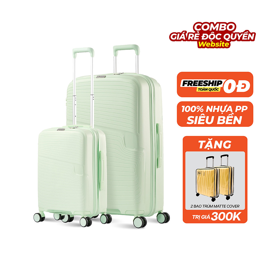 Vali Combo 2 Vali Larita Romi Size S + L Mint