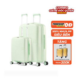 Vali theo bộ Combo 2 Vali Larita Romi Size S + M Mint