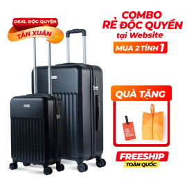 Vali Combo 2 Vali Larita Sena Size S + M Yellow