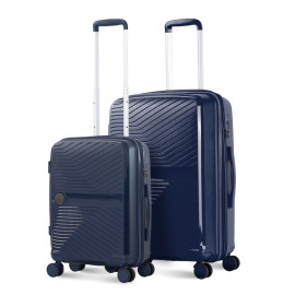 Vali theo bộ Combo 2 Vali Pisani Demili Size S EXP + M Dark Blue 