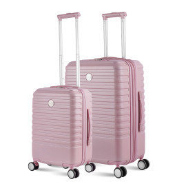 Vali theo bộ Combo 2 VALI Pisani Reito Size S + M Pink