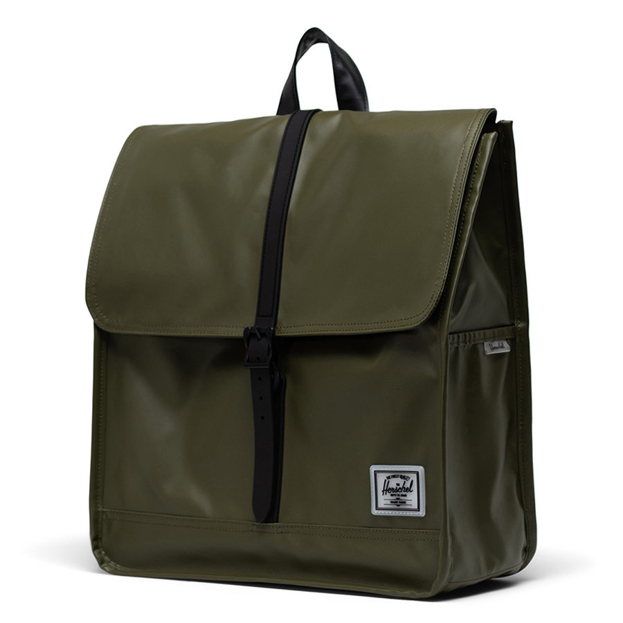 Balo Herschel City Weather Resistant Mid Volume 13" Backpack M Ivy Green