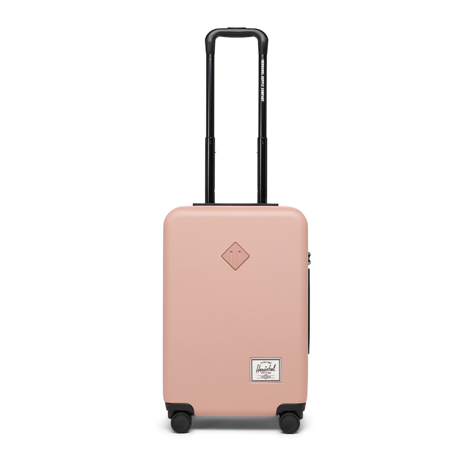 Vali Herschel Heritage TM Hardshell OP Large Carry On Luggage_20 S Ash Rose