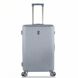 Vali kéo nhựa dẻo Heys Earth Tone_24 M Glacier Grey