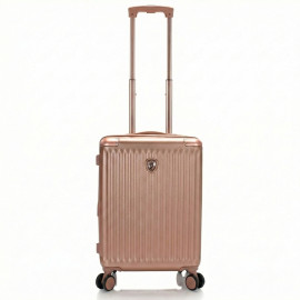 Vali kéo nhựa dẻo Heys Luxe_20 S Rose Gold