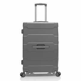 Vali kéo nhựa dẻo Heys ReNew_24 M Charcoal