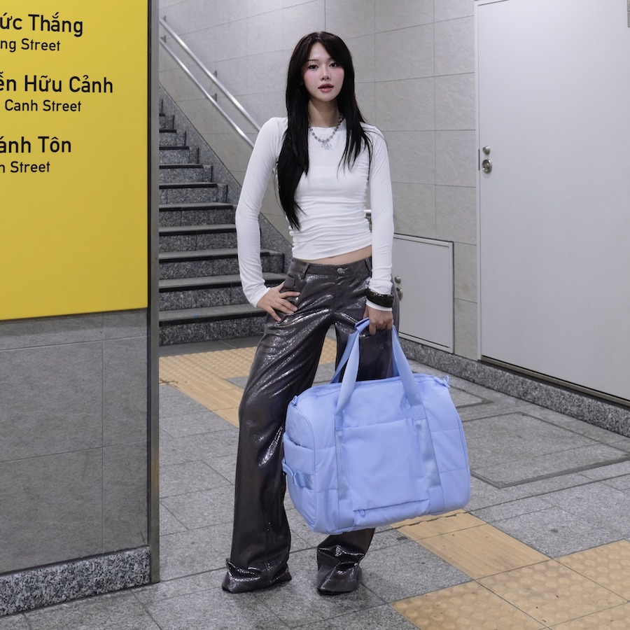 Túi trống Heys The Puffer Duffel Bag M Atmosphere
