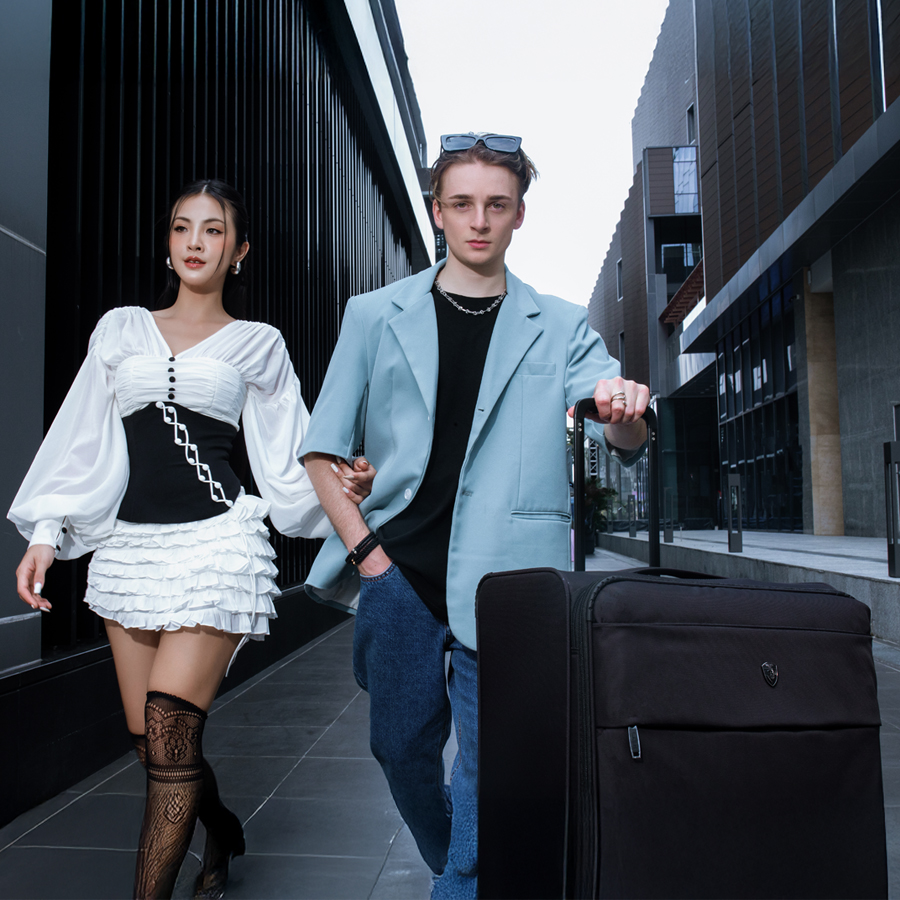 Vali kéo vải Heys Xero Elite 2.0_20 S Black