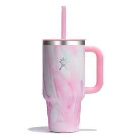 Bình nước Hydro Flask HWB_01_All Around Travel Tumler Ly giữ nhiệt 32 OZ 946 ml Mermaid Green le