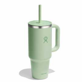 Bình nước Hydro Flask HWB_01_All Around Travel Tumler Ly giữ nhiệt 40 OZ 1183 ml Seaspritz Pink Le
