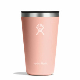 Bình nước Hydro Flask HWB_02 Around Tumbler Press-in lid Ly giữ nhiệt 16 Oz 473ml Grapefruit
