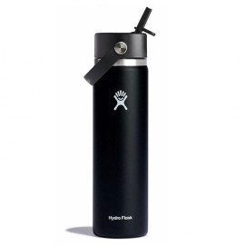 Bình nước Hydro Flask HWB_05 Wide Flex Straw Cap Bình giữ nhiệt 24 Oz 710ml Indigo