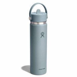 Bình nước Hydro Flask HWB_05 Wide Flex Straw Cap Bình giữ nhiệt 24 Oz 710ml Indigo