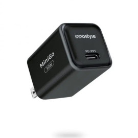 Phụ Kiện Điện Tử Innostyle ADP_04 Sạc nhanh Minigo 30W Gan PD/PPPS Charger 1C Black