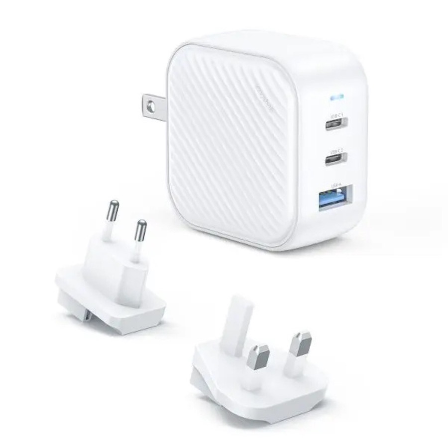 Phụ Kiện Điện Tử Innostyle ADP_05 Sạc Gan Minicube 2C1A 65W 3C White