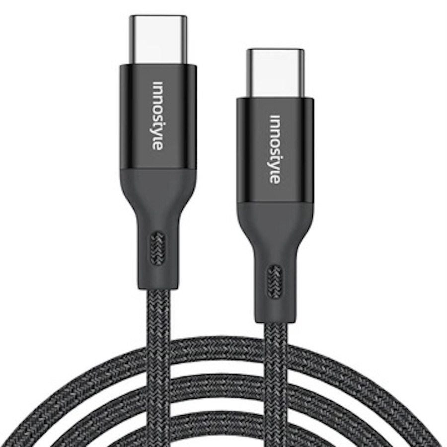 Phụ Kiện Điện Tử Innostyle CAB_03 Cáp PowerFlex USB-C to USB-C 1 60W 1.5m Black