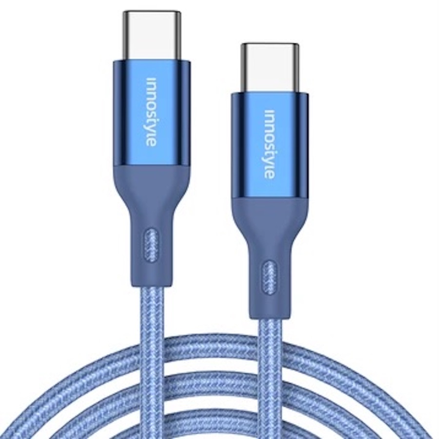 Phụ Kiện Điện Tử Innostyle CAB_03 Cáp PowerFlex USB-C to USB-C 1 60W 1.5m Blue