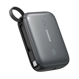 Phụ Kiện Điện Tử Innostyle PWB_03 Sạc dự phòng PowerMini II Led with USB-C Cable Output 10000 mAh Black