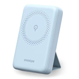 Phụ Kiện Điện Tử Innostyle PWB_04 Sạc dự phòng PowerMag 15W 2 in 1 stand 10000 mAh Blue