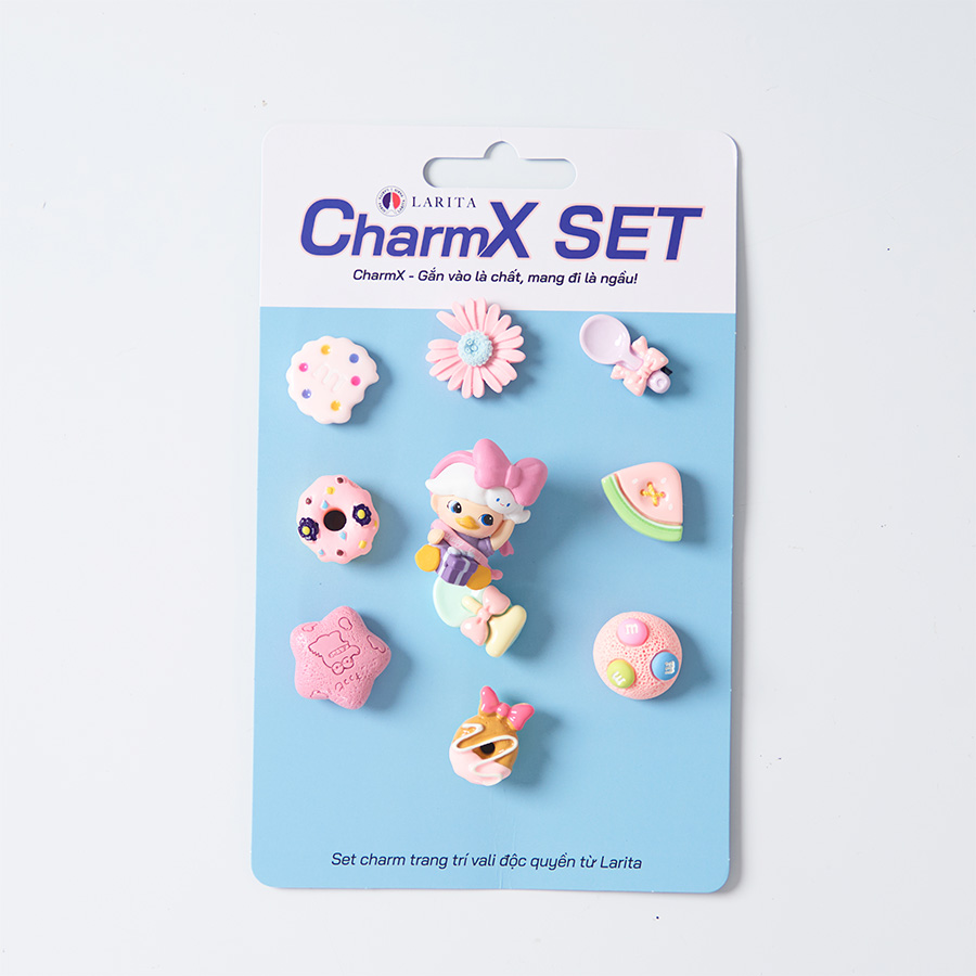 Phụ kiện khác Larita Berry Duckland CharmX Set 10 Đa Màu