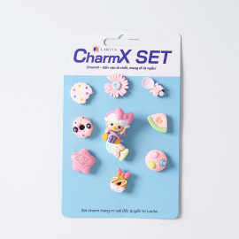 Phụ kiện khác Larita Berry Duckland CharmX Set 10 Đa Màu