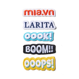 Phụ kiện khác Larita Embroidery Patches Set S Đa Màu