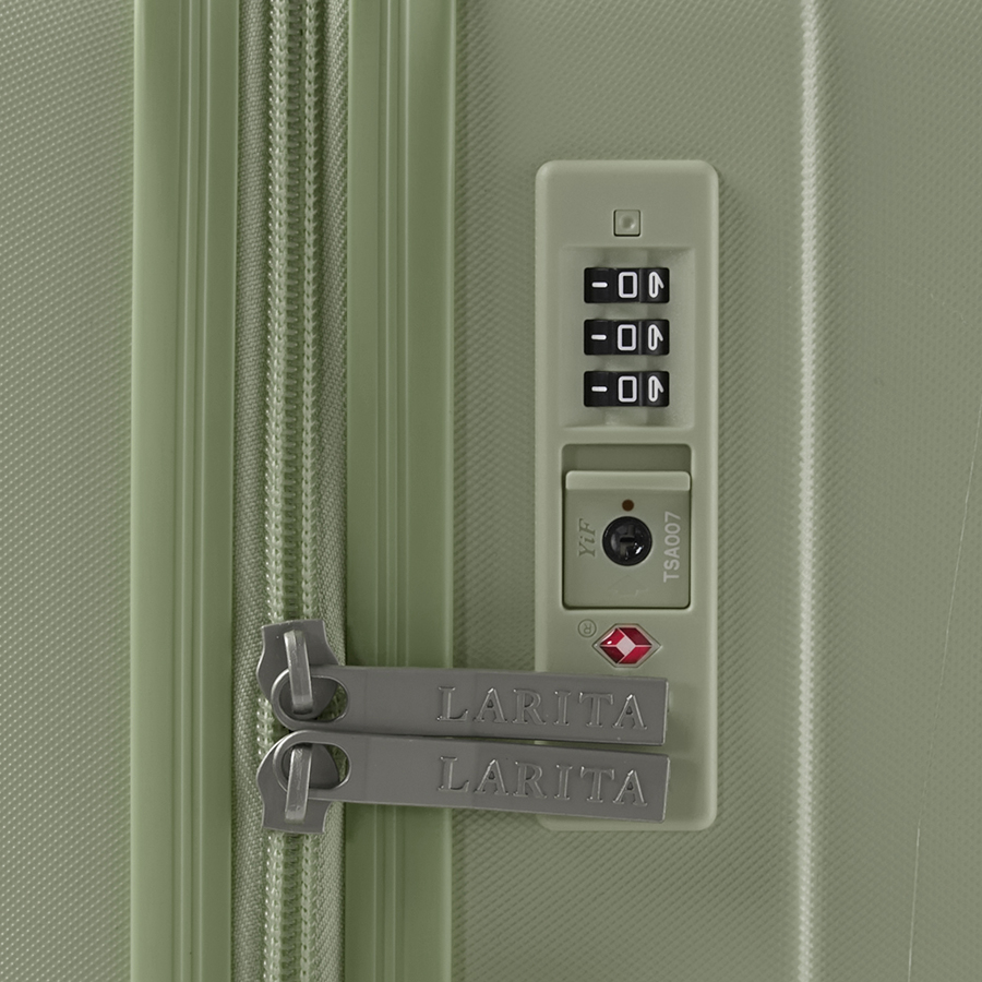Vali kéo nhựa cứng Larita KINLEY LK0425_20 S Light Green