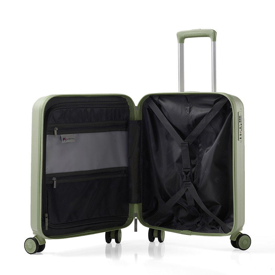 Vali kéo nhựa cứng Larita KINLEY LK0425_20 S Light Green