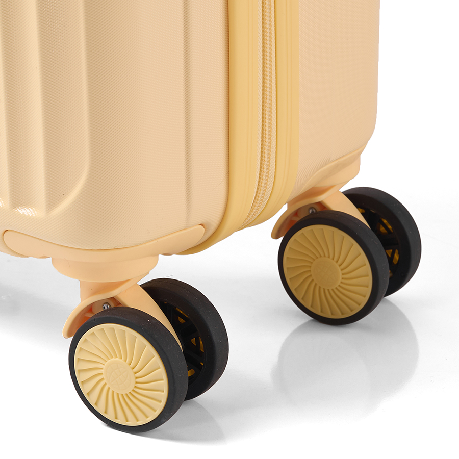 Vali kéo nhựa cứng Larita KINLEY LK0425_20 S Yellow