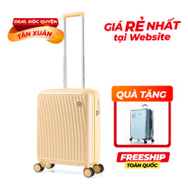 Vali kéo nhựa cứng Larita KINLEY LK0425_20 S Yellow