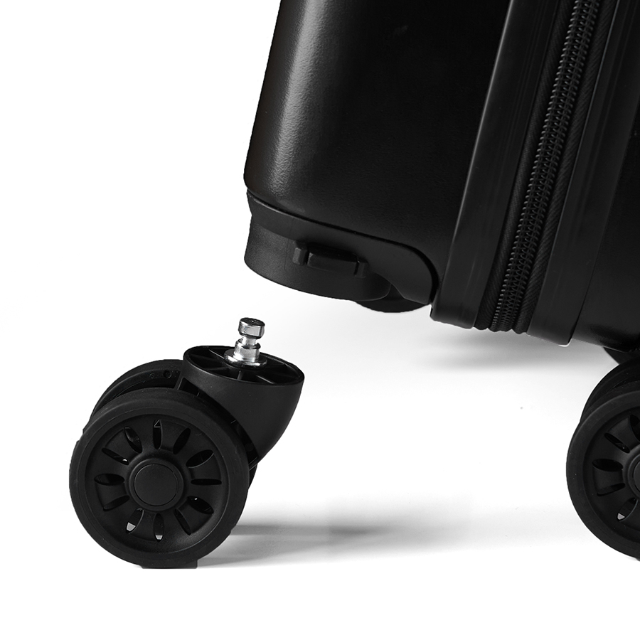 Vali kéo nhựa cứng Larita Lanca AH0525_16 S Black