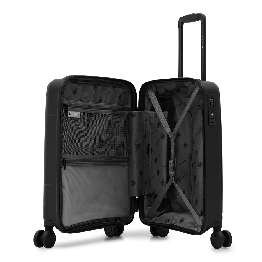 Vali Combo 2 Vali Larita Liam Size S + M Black 7