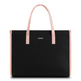 Túi tote Larita Metro Work 13 S Black/Pink