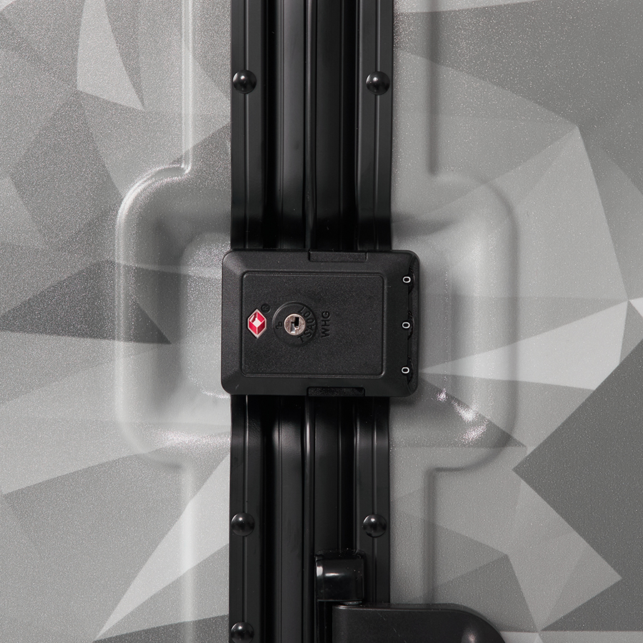 Vali khóa khung Larita Onyx FR01_20 S Grey