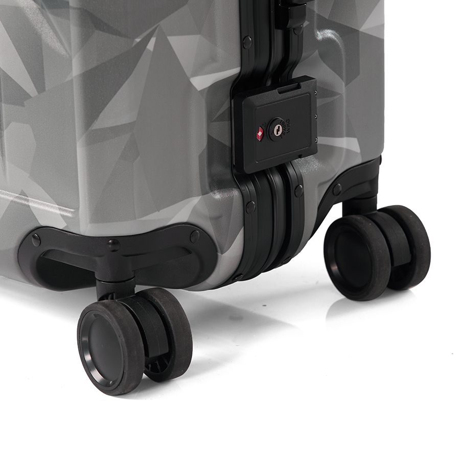 Vali khóa khung Larita Onyx FR01_20 S Grey