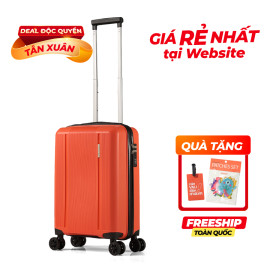 Vali kéo nhựa dẻo Larita Orix NM01_20 S Orange