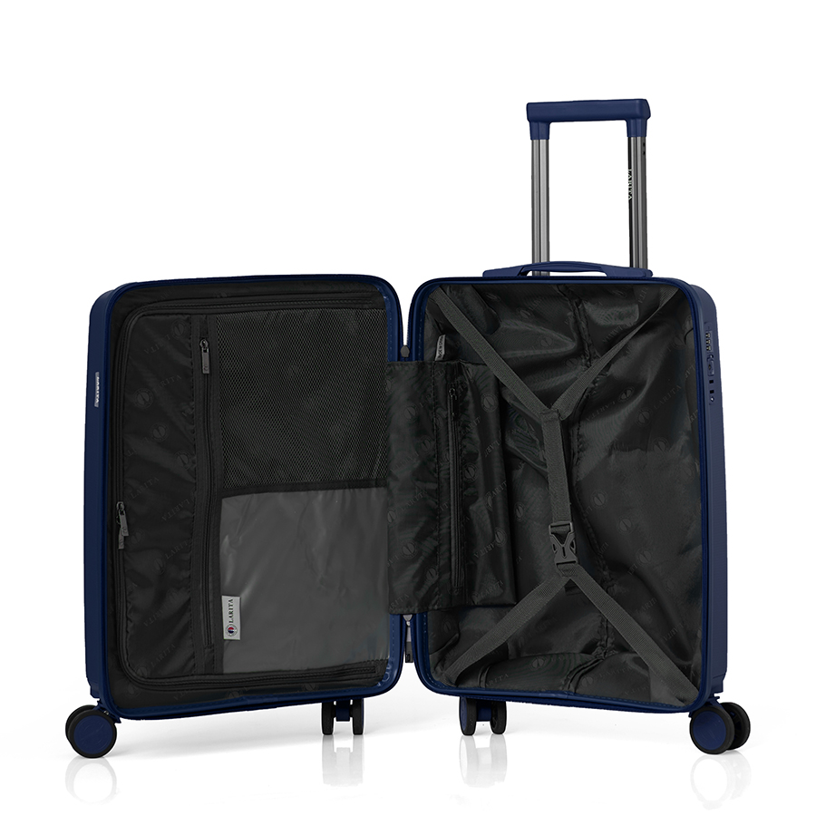 Vali kéo nhựa dẻo Larita Pome AH0725_20 S Dark Blue