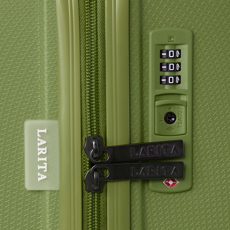 Vali theo bộ Combo 2 Vali Larita Pome Size S + M Green