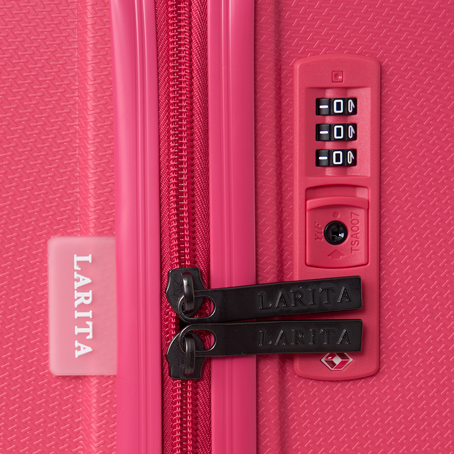 Vali theo bộ Combo 2 Vali Larita Pome Size S + L Pink