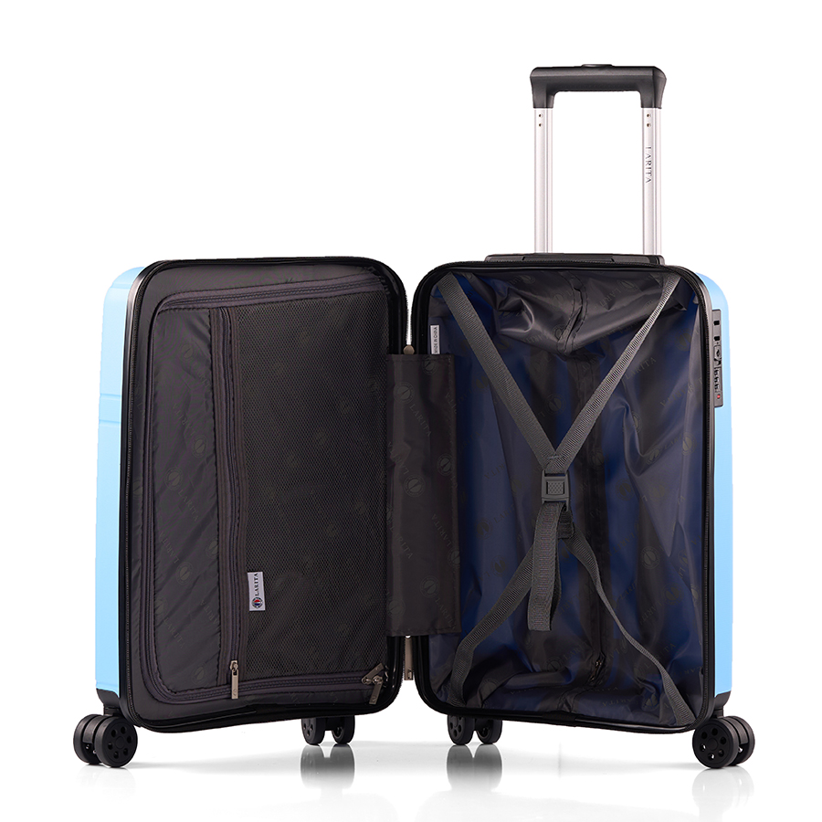 Vali kéo nhựa dẻo Larita Riven AH0425_19 S Blue